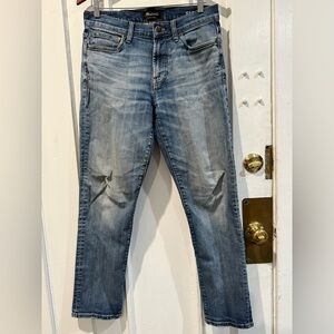 Madewell Men's Light Blue Slim Jeans